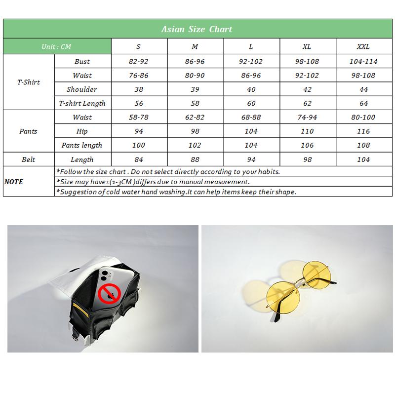 Spiel Lol Heartsteel Ezreal Cosplay Kostüm Lol Heartsteel Gq Ezreal Schwarz Unisex Anzug Halloween Komplettset mit Brille