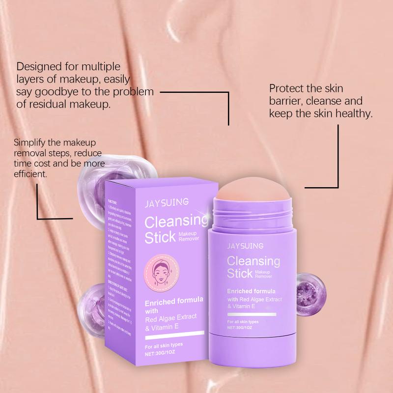 Vitamin E Makeup Remover Stick Deeply Remove Pores Quickly Dissolve Cosmetics Maintain Skin Health Refreshing Cleansing Cream