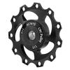 Lightweight 11T Mountain Bike   Rr Derailleur Pulley   Wheel (Black Red)