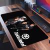 Rock Band T-Tokio H-Hotel Mouse Pad Square Office Gaming Desk Mat Waterproof Non-Slip Rubber Decorative