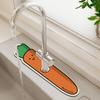 Rubber Faucet Mat Sink Splash Guard Faucet Drainage Pad Drying Pads Water Catcher Countertop Washbasin Protector Bathroom Tool