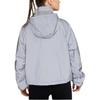 Nike Therma-Fit Reflective Loose Fit Zip-Up Hooded Long Sleeve Jacket Women jackets Silver FV6420-011
