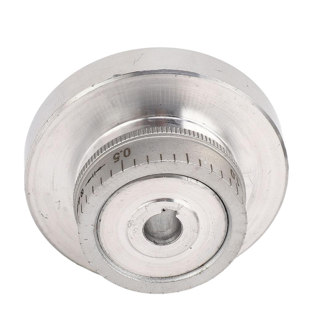 58mm Machine Tool Handwheel with Handle Aluminum Alloy Hand Wheel Replacement for 0618 CJ18A 7x12 7x14