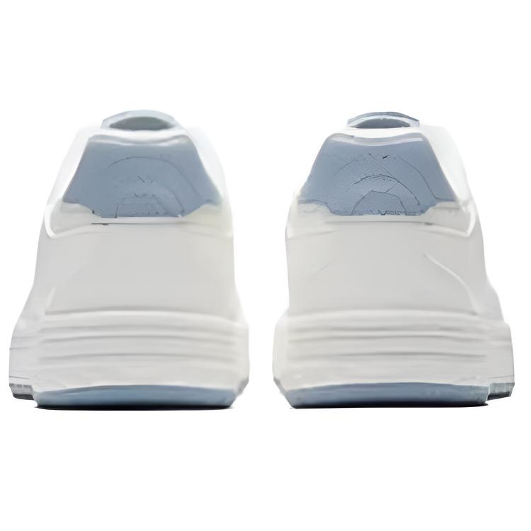 Anta Comfortable Fashion Versatile Wear Resistant Non Slip Shock Absorbing Low Top Sneakers Women Sneakers Ivory-White Dusty-Blue 122538010-3