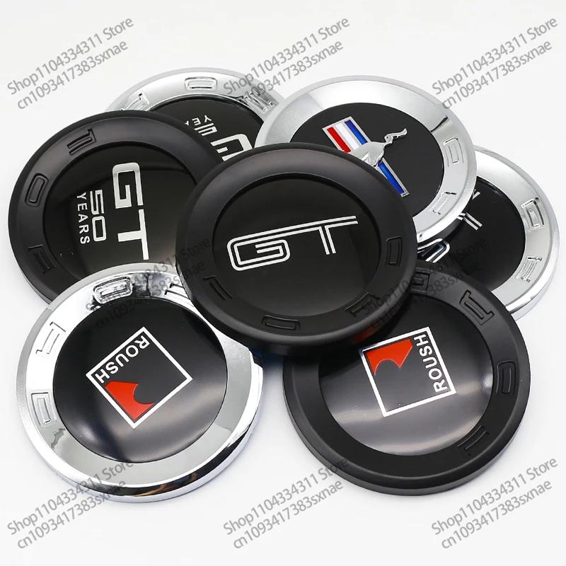 Car Sticker Ford 1Pcs Car Tail Emblem Trunk Badge Sticker GT logo For Ford Mustang 5.0 ROUSH SHELBY GT 500 Cobra LAGUNA SECA Tai