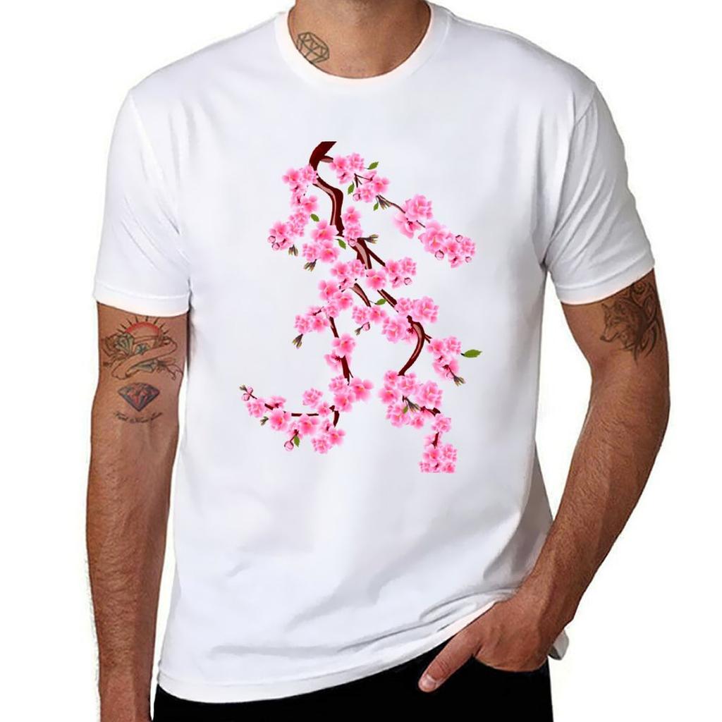 Sakura Cherry Blossom Tshirt T Shirts With Prints Tshirt