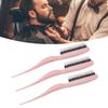 3Pcs Tsing Hair Brush Ergonomic Handle Portable Tsing Brush Rat Tail Comb for Home Travel