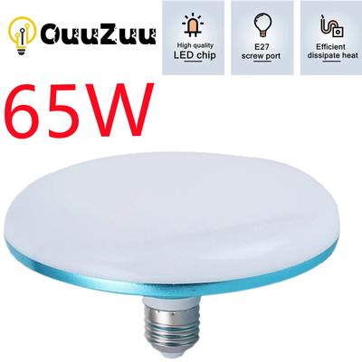 LED žiarovka E27 Led lampa Super jasná 12W 15W 20W 30W 45W 65W UFO 220V LED svetlá Vnútorné teplé biele osvetlenie Stolové lampy Garážové svetlo