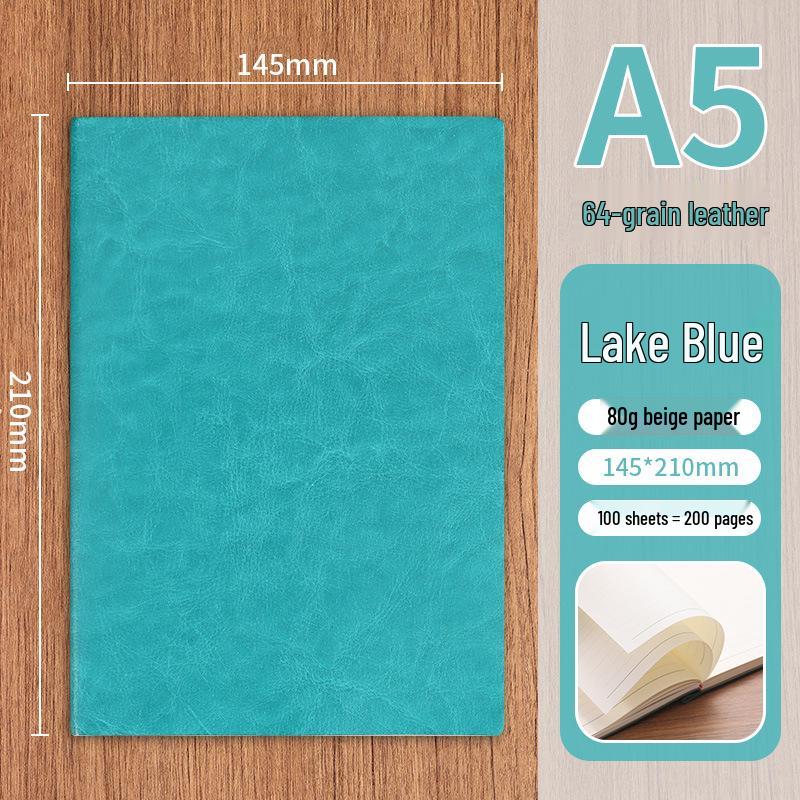 Custom Logo A5 PU Leather Business Notebook Diary