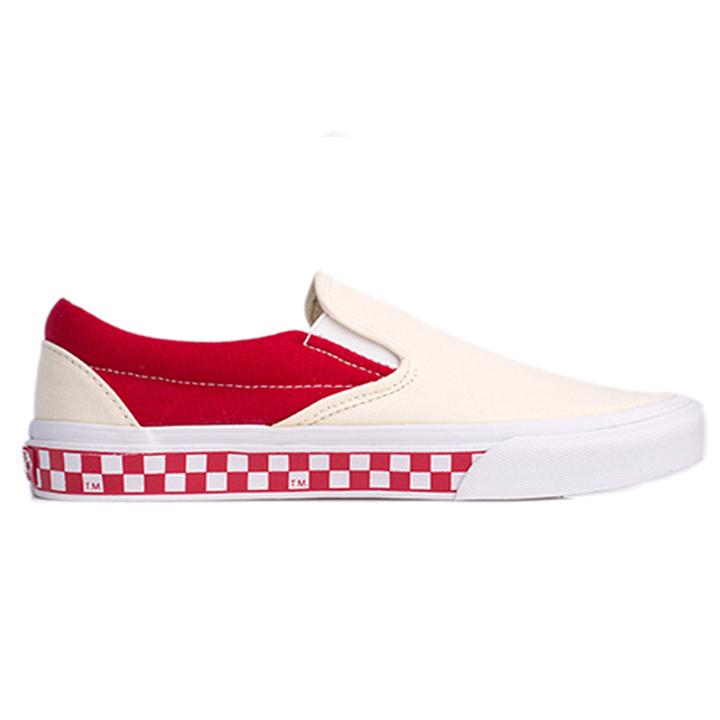 Slip-On Classic Vans 'Checker - Racing Red' VN0A38F7OWM