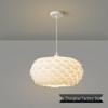 Modern Minimalist Feather Fish Scale Pendant Light for Bedroom, Corridor, or Dining Room