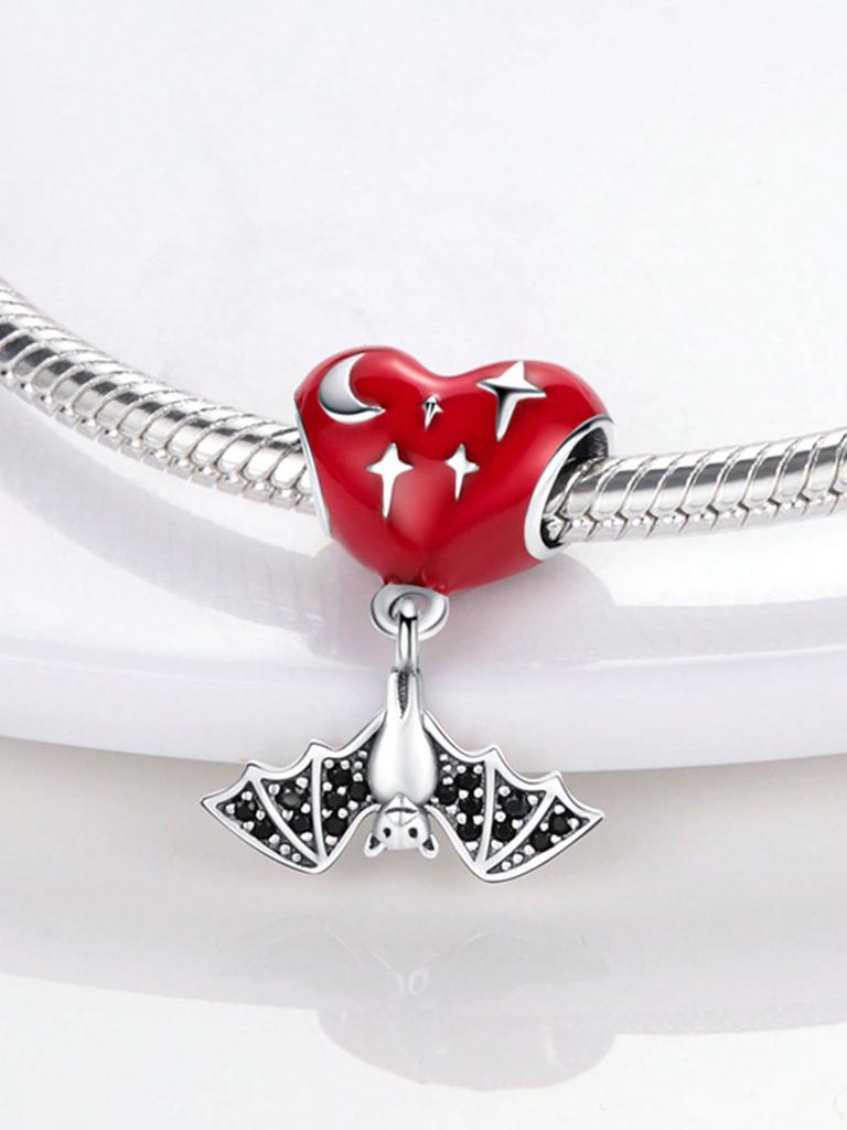 Charm Copper Colors Starry Sky Moon Bead For Original Bracelet Diy Beads Charms Jewellery Making Gift For Women Styfne