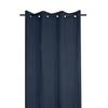 Rideau a Oeillets En Gaze De Coton 140 X 260 Cm Pop Color Bleu Marine