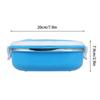 900ml Stainless Steel Keep Warm Container Durable Kitchen Tools Christmas Food Storage with Folding Handle Convenient Lunch Box