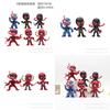 Spider-man Venom Deadpool Action Figure Toy Model Doll Machine Twist Egg Collectible Decoration 10cm Plastic Material