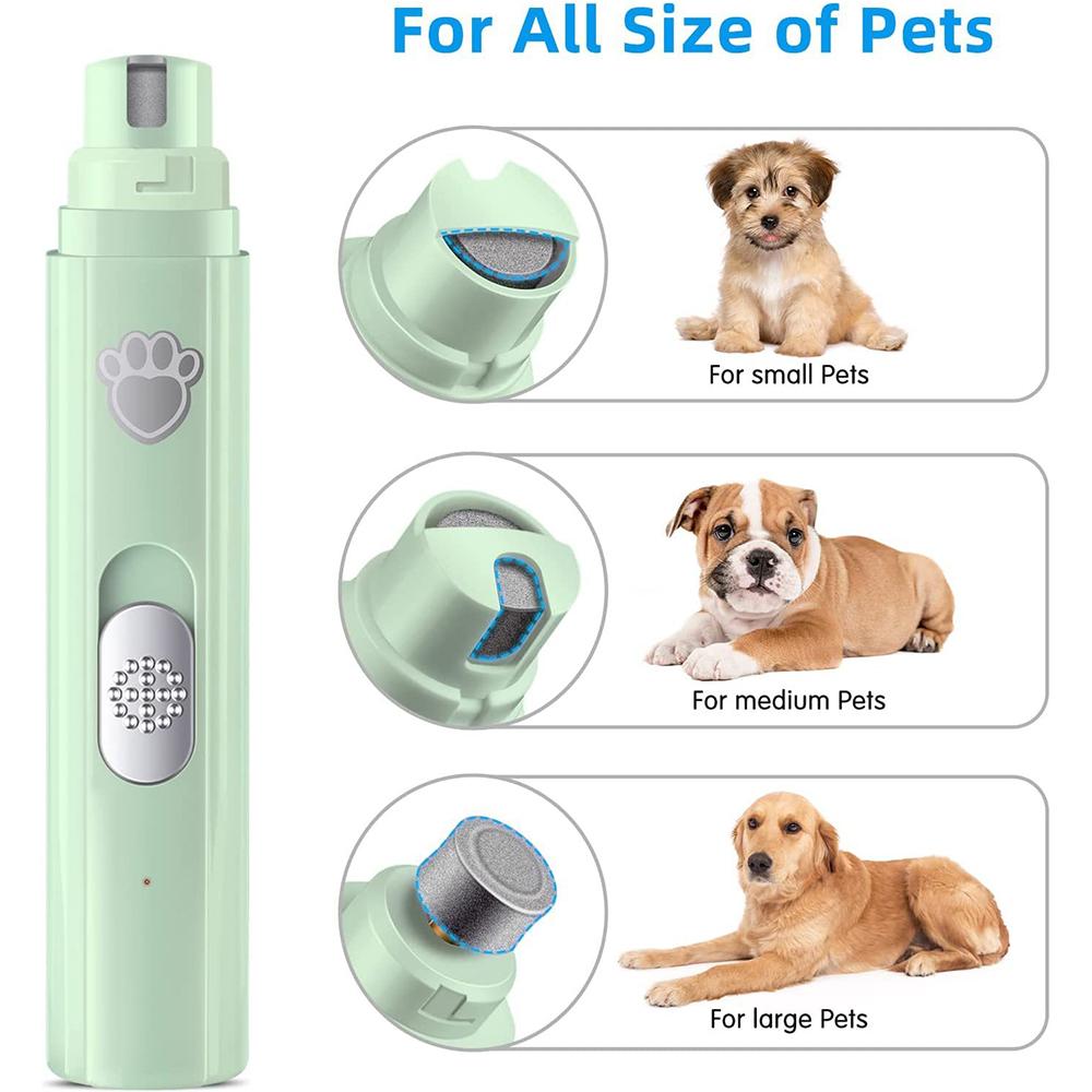 Professional 2-Speed Dog Nail Grinder for Small Medium Large Dogs & Cats