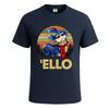Labyrinth Worm 'Ello Vintage Graphic Art Novelty Party Men's T-Shirt Tee Top