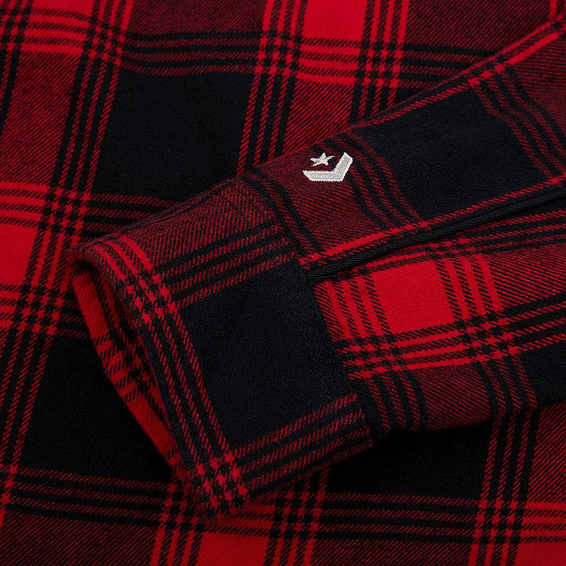 New Converse Shirts Men's Red 10027548-A01