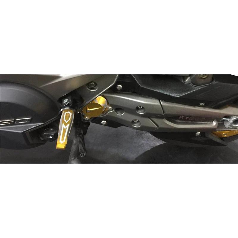 For KYMCO AK550 AK 550 2017-2024 2018 2019 Motorcycle Rear Passenger Footrests Accessories Scooter Foot-Peg Foot Rests Pedals