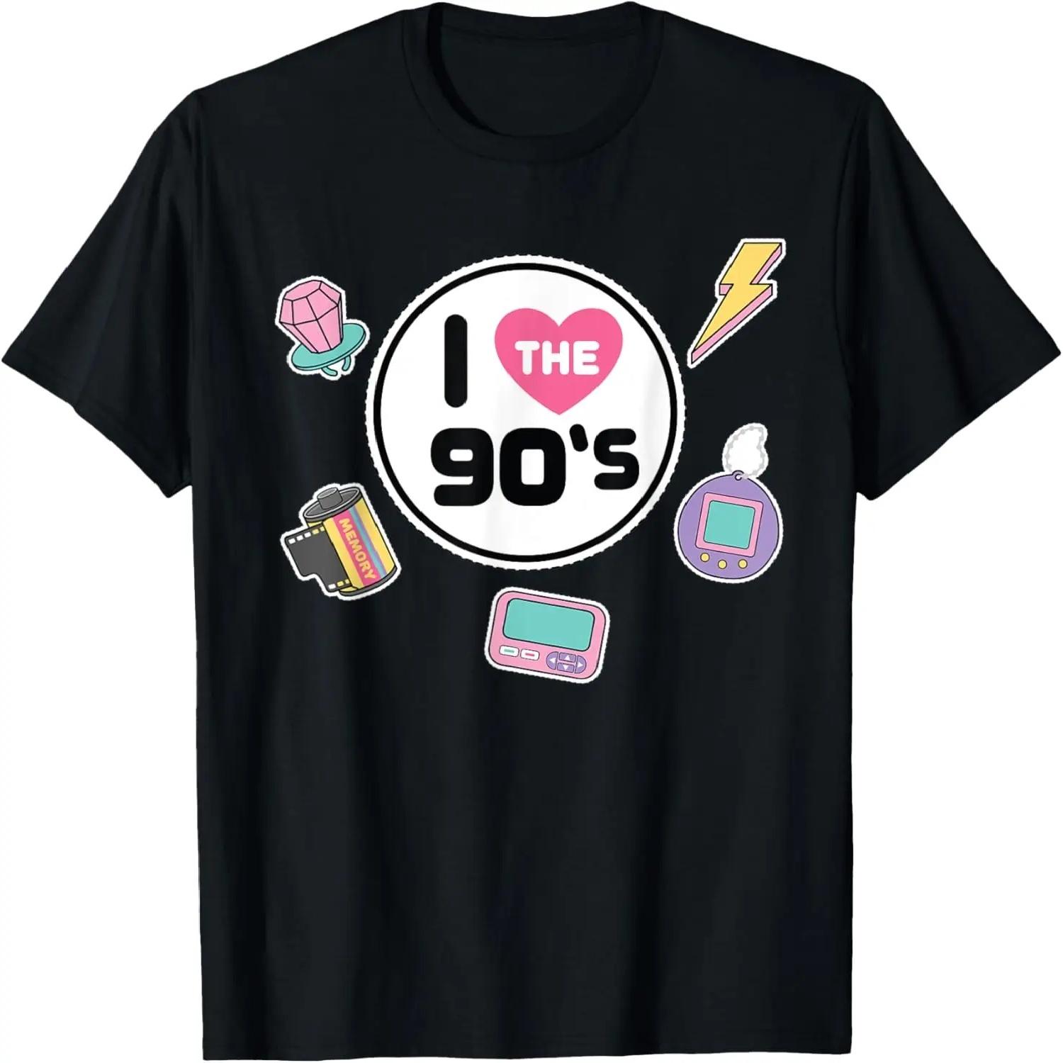 90s Retro Vintage Film Ring Lighting Bolt Beeper T-Shirt S