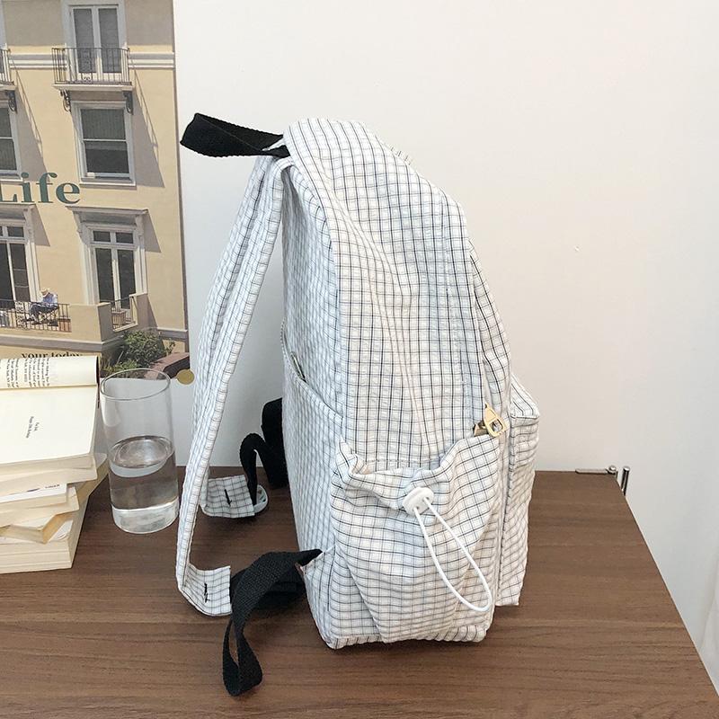 Damen Leichter Schulrucksack Große Kapazität Studenten Karorucksack