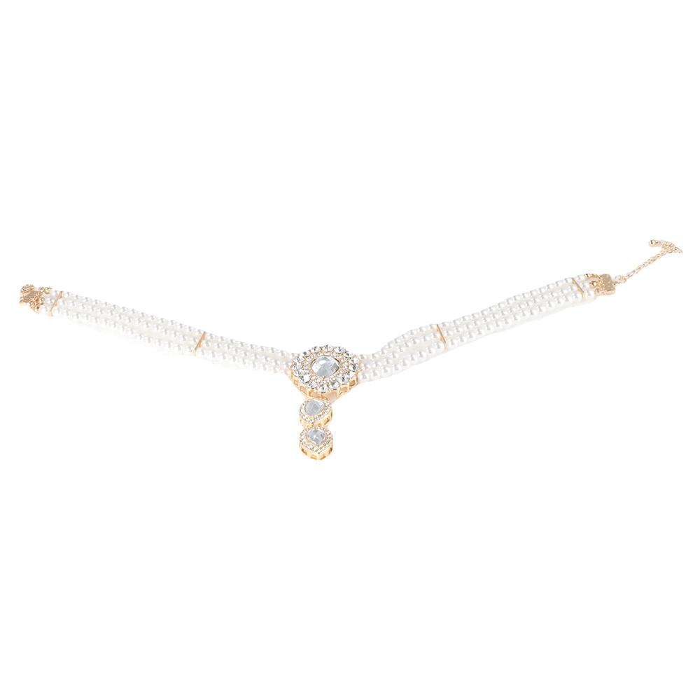 Temperament Wedding Jewelry Accessories Korean Style Choker Women Necklace Rhinestone Pendant