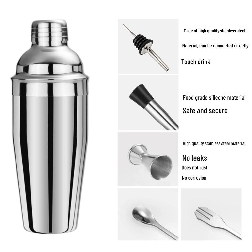 Best-selling Three-piece Cocktail Shaker Set.