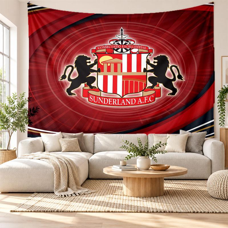 Sunderland Wall Tapestry, Soft Fabric Wall Hanging, Decorative Backdrop For Bedroom Home Wall Art