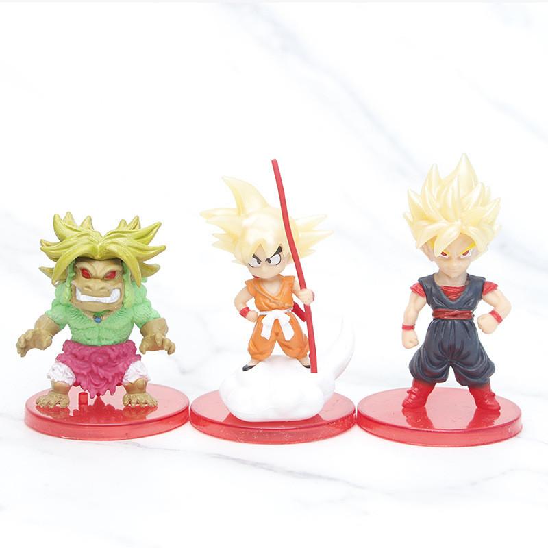 Pvc Dragon Ball Figures Car Ornaments Blind Box Childhood Goku Vegeta Toy