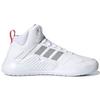 Adidas Neo Play9tis 2 Comfortable Casual Durable Mid-Top Skate Shoes Women Sneakers White Silver Pink FZ1043