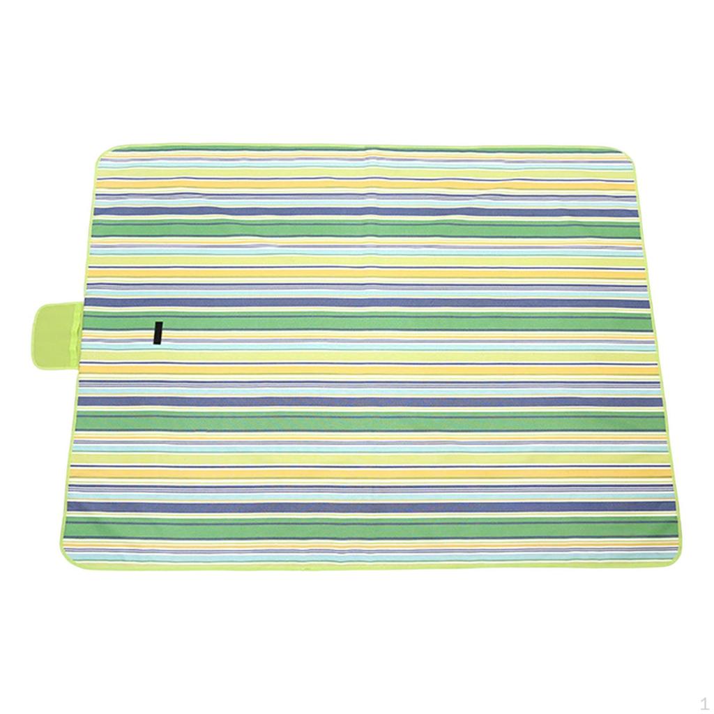Picnic Blanket Foldable Waterproof Tote Mat Hiking Concerts Camping