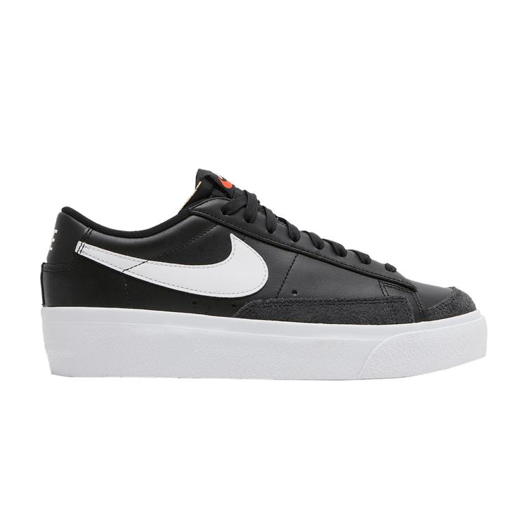Nike Wmns Blazer Low Platform Black White 37.5