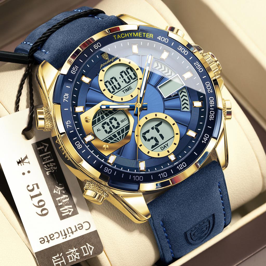 Men'S Watch Fashion Luminous Sports Electronic Watch