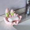 MDNG Creative Tulip Ceramic Soap Dish