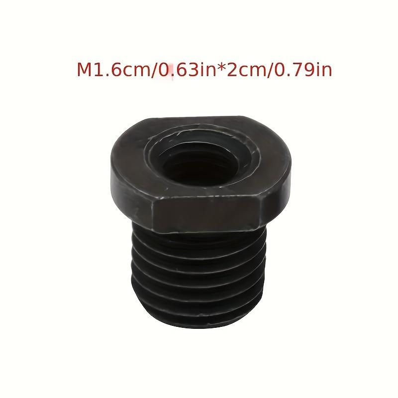 Angle Grinder Attachment Adapter,M10 to M14/M16,Easy To Install Black Quick Change Polisher Interface Connector Practical Thread