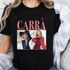 RAFFAELLA CARRA Italienisches Gesangsdruck-T-Shirt RAFFAELLA CARRA Trend Kurzarm Unisex Shirt Grap