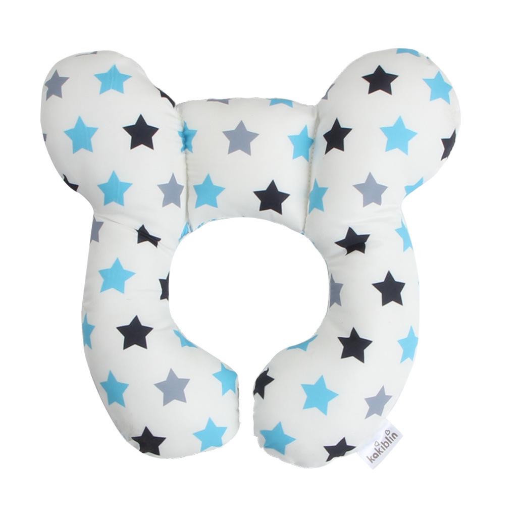 U-Shaped Head Support Pillow for Children's Car Seats and Strollers