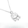 Ping An Lucky Lock Necklace Female Longevity Lock Couple China-Chic Love Gift Ping An Lock