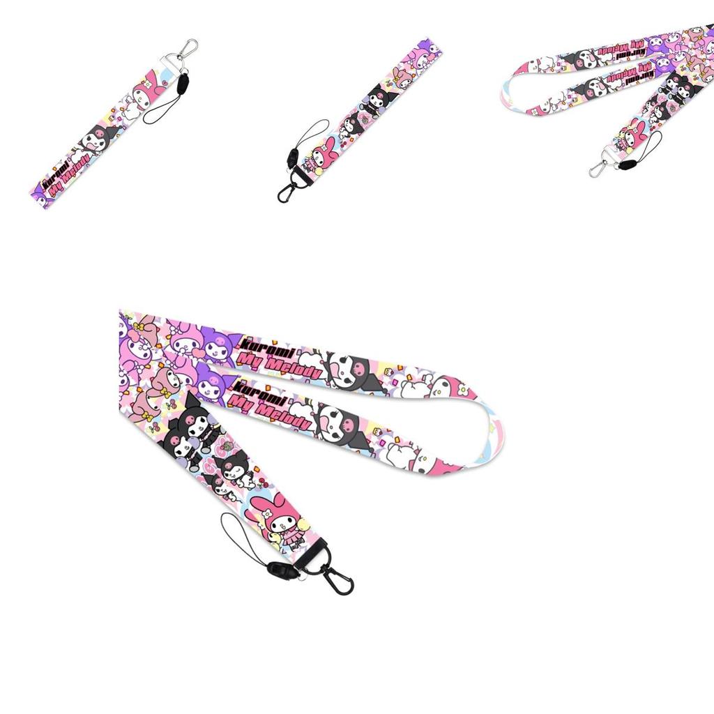 Character Phone Lanyard Vibrant Colors Soft Material Anime Style!