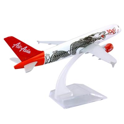 1/400 Scale Airbus Asia Dragon 320 A320 100th Alloy Plane Model Alloy Aircraft Model For Collection Souvenir Gift