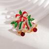 Bag Accessories Christmas  Brooch Versatile Christmas Oil Drop Brooch  New Year