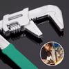 Adjustable F-Type Adjustable Wrench Flexible Ratchet Torque Pipe Spanner  Bathroom