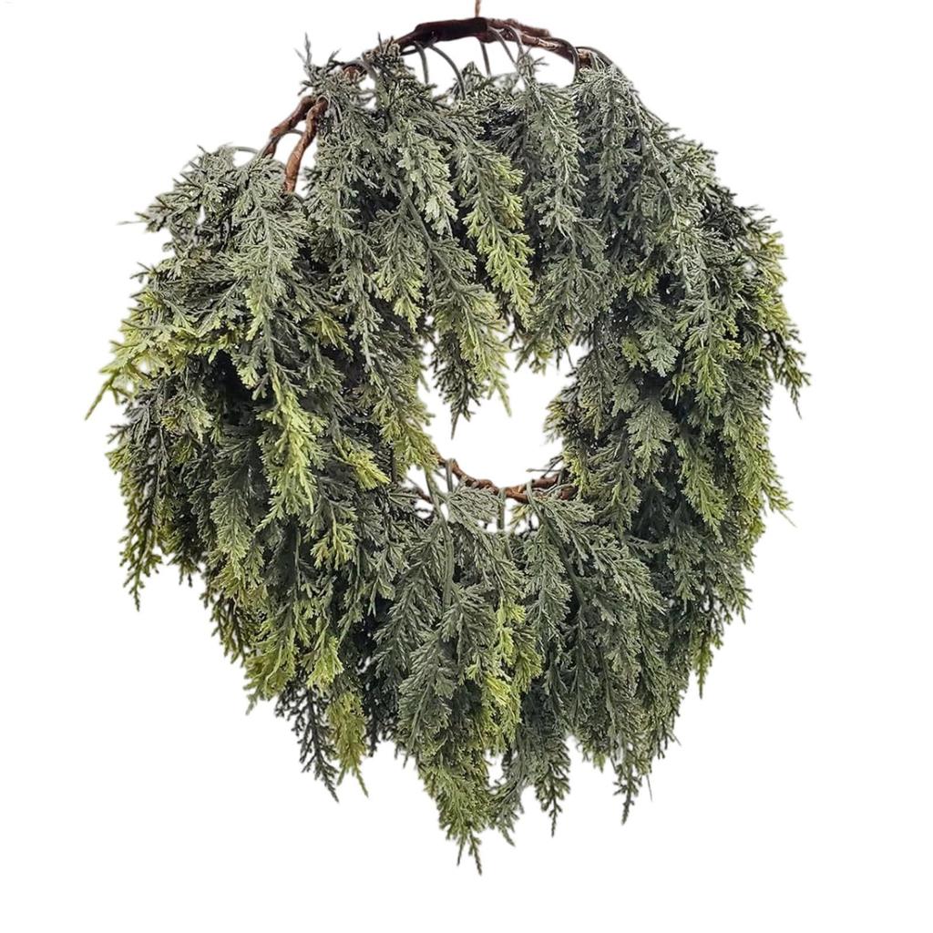 150/180/270cm Artificial Plants Christmas Garland DIY Wreath Xmas Navidad Home Decoration Pine Tree Rattan Hanging Ornament