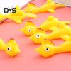 10Pcs Flying Chicken Catapult Rubber Chicken Finger Catapult Stretchy Chicken Shooter for Kids Indoor Outdoor Fun Christmas Party Favors Gift Goodie