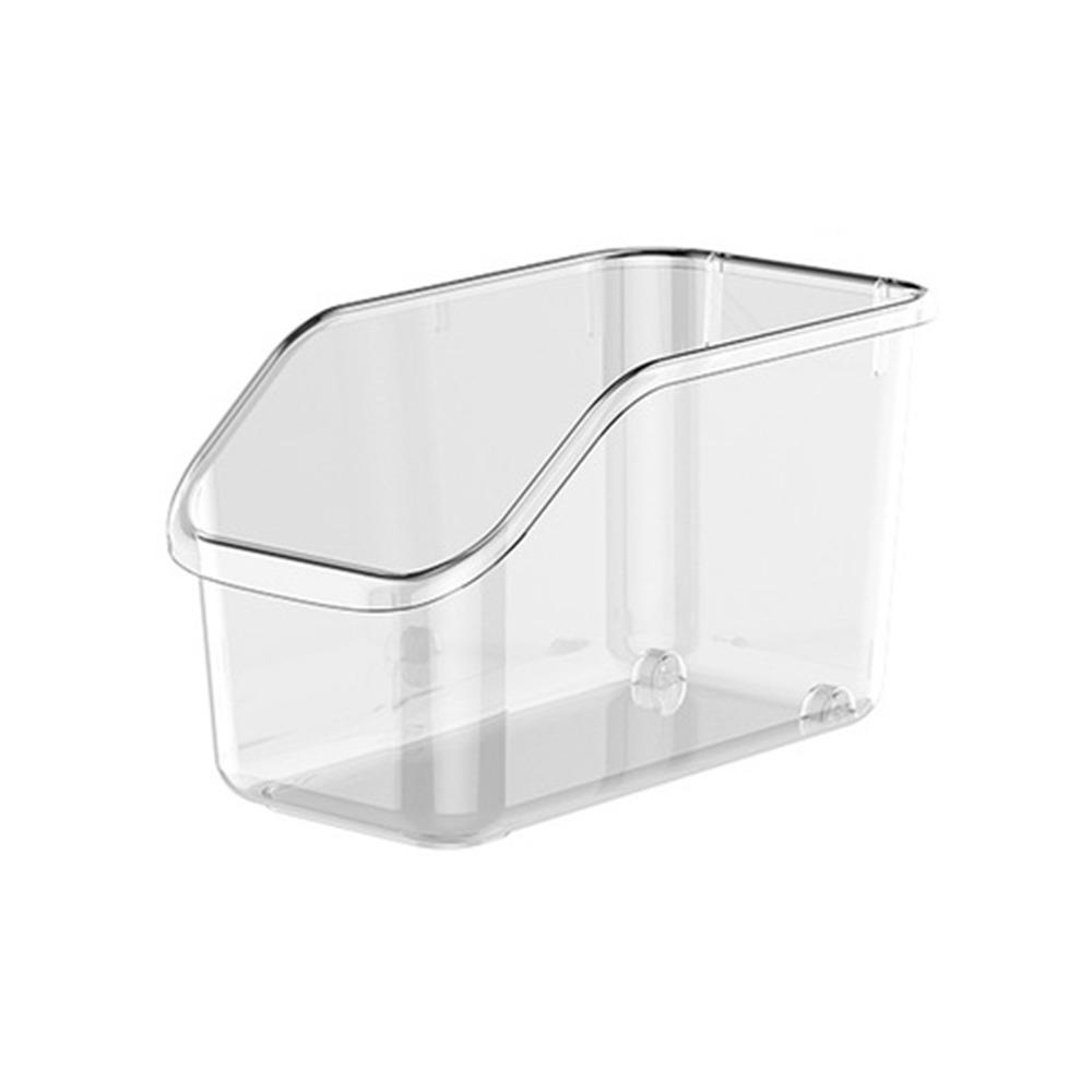 

Прозрачный ящик для хранения в шкафу, большой вместимости, корзины для хранения в ванной, кухонный органайзер