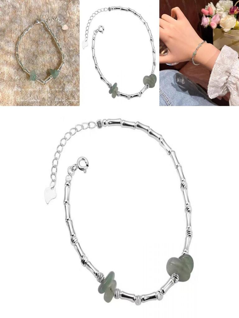 Chic New Chinese-style Bracelet For Women Summer 2024 Geometric Jewelry