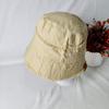 Distressed Washed Vintage Punk Double-sided Bucket Hat Man Woman Summer Ripped Rough Selvedge Y2K Sun Hat