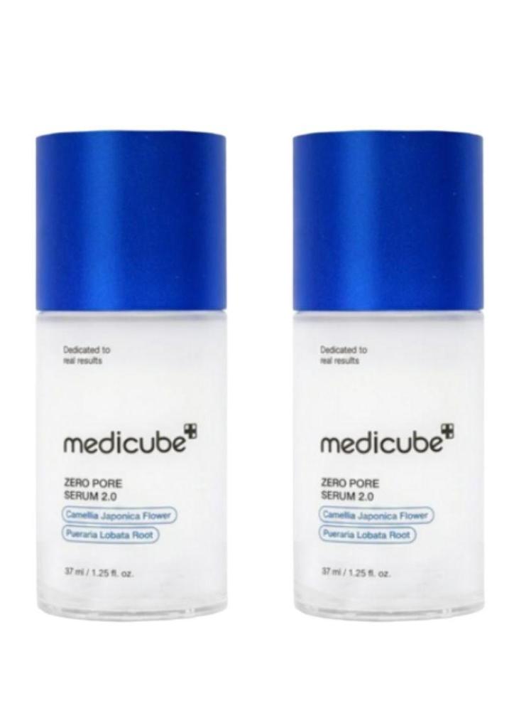 MEDICUBE Zero Pore Serum 2.0 Pore Tightening Sebum Control Facial Serum 37ml x 2