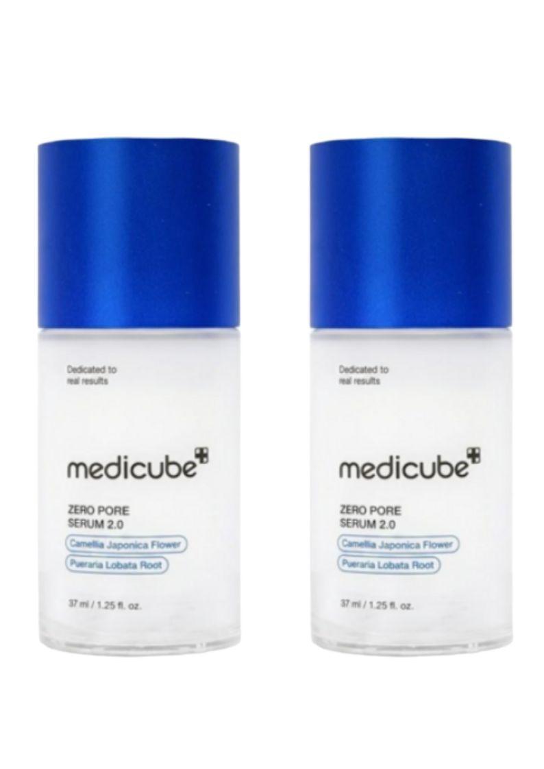 MEDICUBE Zero Pore Serum 2.0 Pore Tightening Sebum Control Facial Serum 37ml x 2