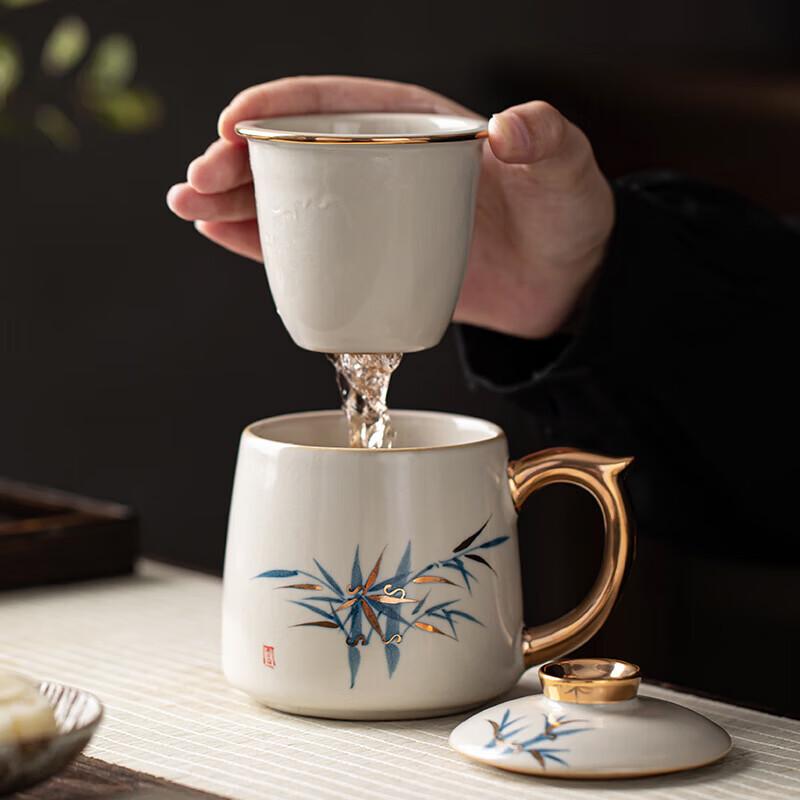 Ru Kiln Ceramic Office Cup